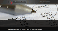 Desktop Screenshot of csaguirre.com